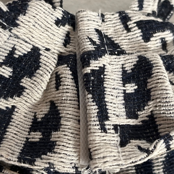 Designer Corduroy Dress Bow Clothing 2 Piece Outfit For Labubu White Black - Picture 3 of 6